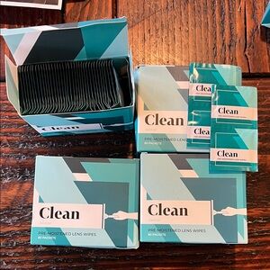 Zenni Clean Pre-Moistened Lens Wipes, 4 New Boxes, 320 Wipes
